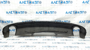 Rear bumper lip Audi A4 B9 17-18 s-line matte, dented
