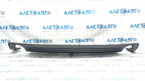 Rear bumper lip Audi A4 B9 17-18 s-line matte, dented