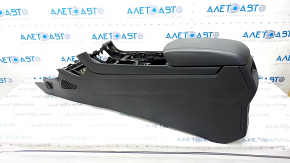 Central console with armrest Ford Edge 19- black, scratches