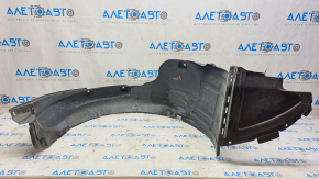 Front left fender liner Hyundai Sonata 11-15 hybrid crack, no fragment