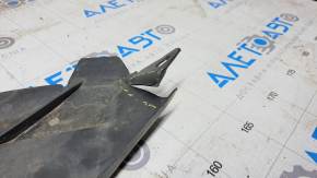 Front left fender liner Hyundai Sonata 11-15 hybrid crack, no fragment