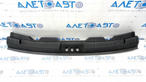 Ford Edge 15 trunk opening trim - black, scratches, broken fasteners