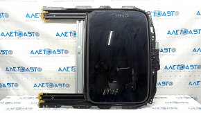 Sunroof assembly Audi A4 B9 17- black curtain, scratch