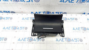 Ford Edge 19 center console pocket box - black, for wireless charging, with backlight, paint swelled