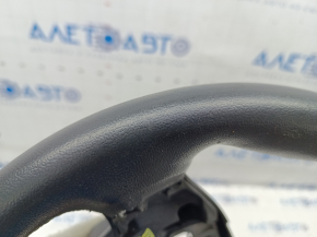 Naked steering wheel Ford Edge 19 - leather black, worn, scratches