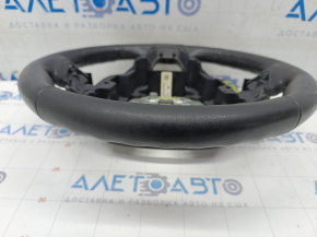 Naked steering wheel Ford Edge 19 - leather black, worn, scratches