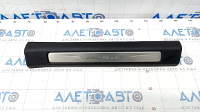 Door sill trim front right Ford Edge 15- black with backlight, scratches