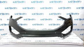 Front bumper bare Ford Edge 19 - graphite, for parking sensors, without towing hook, scratches