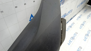 Lower lip of the front bumper Ford Edge 19 - structure, scratches, bumps