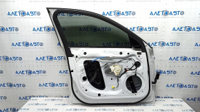 Door assembly front left Audi A4 B8 08-16 white LS9R, keyless, butt