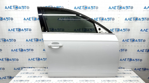 Door assembly front right Audi A4 B8 08-16 white LS9R, keyless, bumps, dent