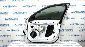 Door assembly front right Audi A4 B8 08-16 white LS9R, keyless, bumps, dent