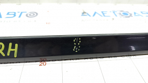 Right threshold molding Audi A4 B9 17-19 S-Line, graphite, scratches