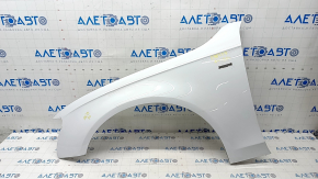 Front left wing Audi A4 B8 13-16 rest, white LS9R