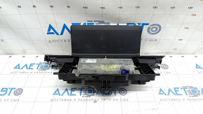 Monitor, display, navigation Audi A4 B9 17- 8.2" with bracket, scratch, cracks, coating swelled