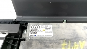 Monitor, display, navigation Audi A4 B9 17- 8.2" with bracket, scratch, cracks, coating swelled
