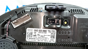 Audi A4 B9 17 instrument cluster - large display, 44k, scratches
