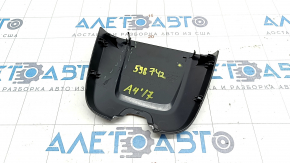 Interior mirror trim Audi A4 B9 17 - black, broken mount, crack, made