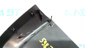 Interior mirror trim Audi A4 B9 17 - black, broken mount, crack, made