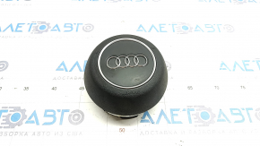 Airbag in steering wheel driver Audi A4 B9 17- black, scratches