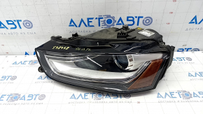 Headlight front left complete Audi A4 B8 13-16 rest xenon led, sand