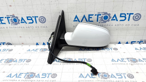 Side mirror left Audi A4 B8 08-16 6 pins, heated, turn signal, white