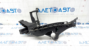 Front bumper mount under headlight outer left Audi A4 B8 13-16 rest, mount broken