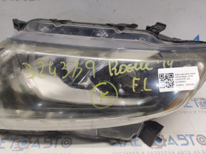 Headlight front left Nissan Rogue 14-16 bare LED, for polishing