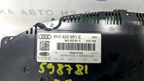 Instrument cluster Audi A4 B8 13-14 cruise 85k scratches