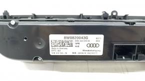 Climate control Audi A4 B9 17- with heating, scratches