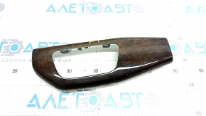 Front panel trim left Audi A4 B9 17 - wood grain, scratch