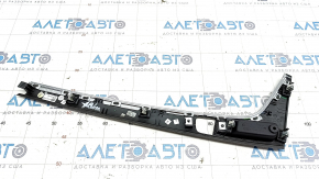 Audi A4 B9 17-19 center console trim wood grain, scratches