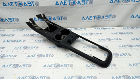 Center console trim (cup holders) Chevrolet Volt 11-15 black, scuffed