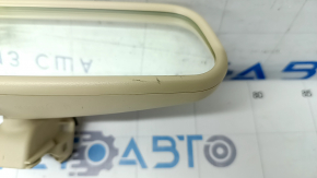 Interior mirror Audi A4 B8 08-16 empty, beige, scratches