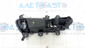 Door handle inner rear left Audi A4 B8 13-16 rest, gray
