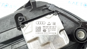 Front right headlight complete Audi A4 B9 17-19 Full LED, sand, cobweb