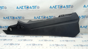 Center console trim side left Ford Edge 15-18 black, scratches