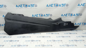 Center console trim side right Ford Edge 15-18 black, scratches