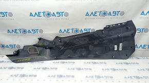 Center console trim side right Ford Edge 15-18 black, scratches