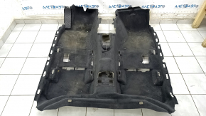 Floor covering Audi A4 B8 08-16 black, dry cleanable