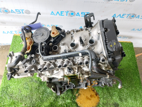 Engine Audi A4 B9 17-20 2.0T CYMC 44k driftwood, wedge emulsion, water in cylinders, for spare parts