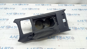 Center console trim with cup holders Mazda 6 13-15 black, scratches