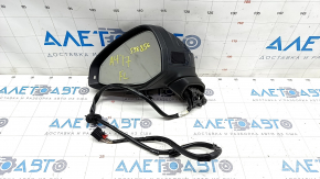 Side mirror left Audi A4 B9 17-19 15 pins, graphite, turn signal, auto-dimming, for memory, BSM, sand