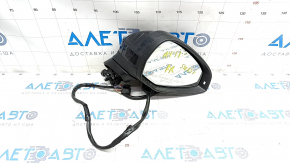 Right side mirror Audi A4 B9 17-19 15 pins, graphite, turn signal, auto-dimming, for memory, BSM, chip on mirror