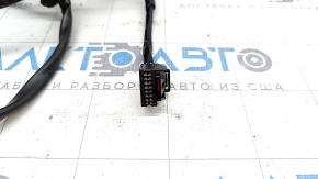 Right side mirror Audi A4 B9 17-19 15 pins, graphite, turn signal, auto-dimming, for memory, BSM, chip on mirror
