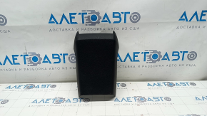 Rear center console trim Honda Civic X FC 16-21 black, scratches