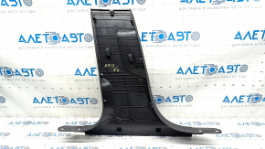 Center pillar trim lower right Audi A4 B9 17-25 black