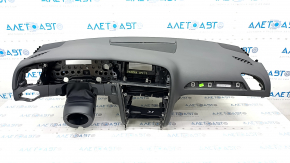 Torpedo front panel with AIRBAG Audi A4 B8 13-16 black rest