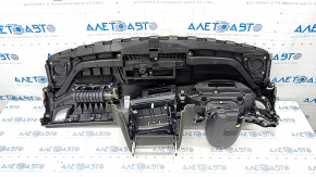 Torpedo front panel with AIRBAG Audi A4 B8 13-16 black rest