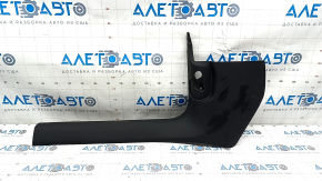 Door sill trim, front, left, inner, Audi A4 B9 17 - black, scratches